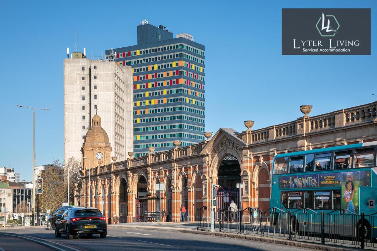 Leicester'S Lyter Living Serviced Apartments Opposite Leicester Railway Station Zewnętrze zdjęcie